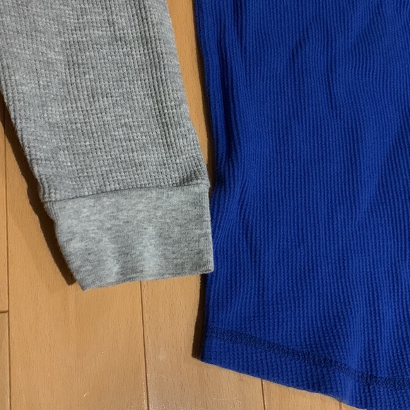 2 EUC Thermal-Knit Long Sleeve T-shirts - size L (10/12) - Picture 11 of 16